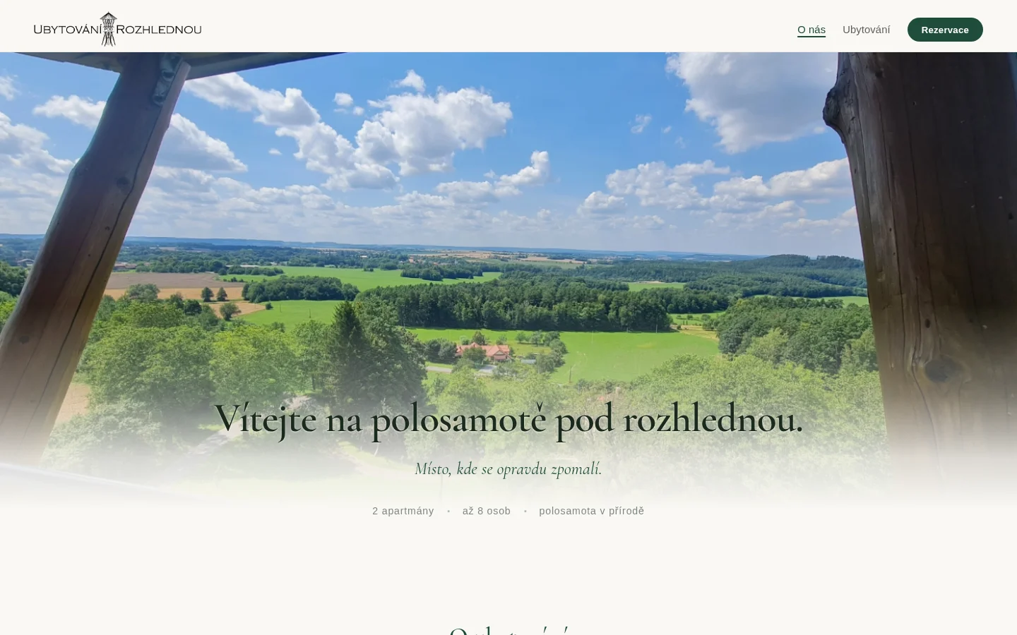 Ubytovani Pod Rozhlednou